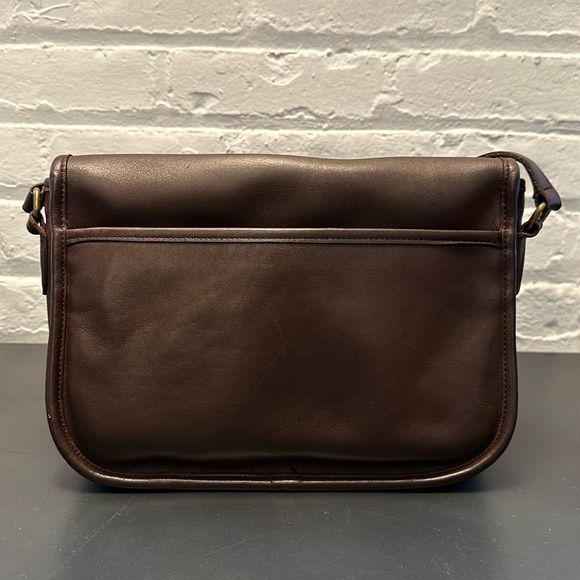 COACH Vintage City Bag 9790 Crossbody Mahogany Brown handcrafted in México - Picture 7 of 15
